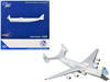 Antonov An-225 Mriya Commercial Aircraft Antonov Airlines(UR-82060 White with Blue and Yellow Stripes Interactive Series 1/400 Diecast Model GeminiJets GJADB2336