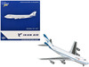Boeing 747-100 Commercial Aircraft Iran Air EP-IAM White with Blue Stripes 1/400 Diecast Model GeminiJets GJIRA2305