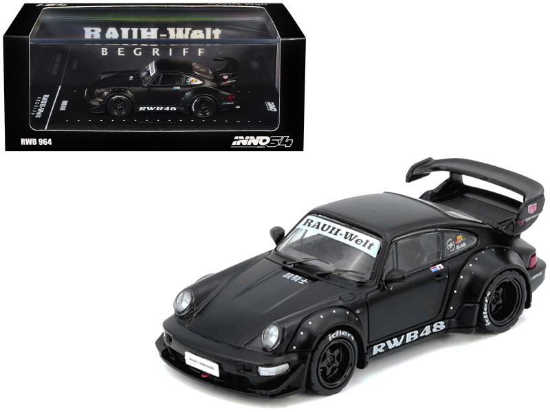 RWB 993 Rotana Matt Purple 1/64 Diecast Model Car Ignition Model