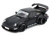 RWB 964 Matt Black 1/64 Diecast Model Car Inno Models IN64-RWB964-BM