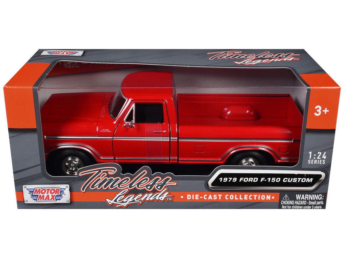 1979 Ford F-150 Custom Pickup Truck Red Timeless Legends Series 1