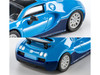 2005 Bugatti Veyron 16 4 Super Sport Blue Collection Series 1/64 Diecast Model Car Majorette MJ8505001024