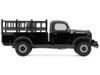 1946 Dodge Power Wagon Fire Truck Black Black Bandit Series 30 1/64 Diecast Model Car Greenlight 28170C