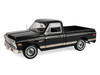 1971 Chevrolet C-10 Custom Pickup Truck Black Barrett-Jackson - Scottsdale 2024 1/18 Diecast Model Car Highway 61 HWY-18054