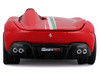 Ferrari Monza SP1 Red with Italian Flag Stripes Speed Icons Series 1/64 Diecast Model Car Maisto 15702RD