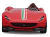 Ferrari Monza SP1 Red with Italian Flag Stripes Speed Icons Series 1/64 Diecast Model Car Maisto 15702RD
