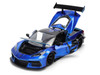 Chevrolet Corvette C8 Liberty Walk Candy Blue and Black Hyper-Spec Series 1/24 Diecast Model Car Jada 36496