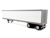 53 Spread Axle Refrigerated Trailer White 1/87 (HO) Plastic Model Car HO Logistics HL-168
