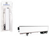 53 Spread Axle Refrigerated Trailer White 1/87 (HO) Plastic Model Car HO Logistics HL-168