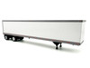 53 Spread Axle Dry Van Trailer White 1/87 (HO) Plastic Model Car HO Logistics HL-169