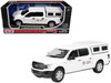 2019 Ford F 150 Lariat Crew Cab Pickup Truck Los Angeles Police Department Bomb Squad White Law Enforcement and Public Service Series 1/24-1/27 Diecast Model Car Motormax 76631