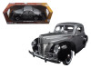 1940 Ford Deluxe Grey with Black "Timeless Classics" 1/18 Diecast Model Car Motormax 73108