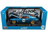 1970 Ford Mustang Sportsroof #70 Blue Metallic with White Stripes Limited Edition to 4050 pieces Worldwide 1/24 Diecast Model Car M2 Machines 40300-142B