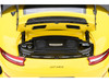 Porsche 911 (991.2) GT3 RS Weissach Racing Yellow with Carbon Hood and Top 1/18 Model Car Autoart 78178