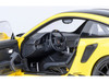 Porsche 911 (991.2) GT3 RS Weissach Racing Yellow with Carbon Hood and Top 1/18 Model Car Autoart 78178
