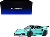 Porsche 911 (991.2) GT3 RS Mint Green 1/18 Model Car Autoart 78181