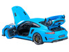 Porsche 911 (991.2) GT3 RS Riviera Blue 1/18 Model Car Autoart 78182