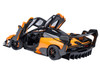 McLaren Senna GTR Orange with Black Top 1/18 Model Car Autoart 81956
