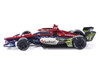 Dallara IndyCar #77 Sting Ray Robb Goodheart Animal Health Center Juncos Hollinger Racing Road Course Configuration NTT IndyCar Series 2026 1/64 Diecast Model Car IXO Models IND64054