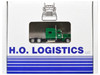 Peterbilt 389 Truck Tractor with Sleeper Cab Cargill Green and Covered Grain Trailer White with Green Tarp Combo Set 1/87 (HO) Plastic Model Car HO Logistics HL-38911-465