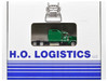 Kenworth W900L Truck Tractor with Sleeper Cab Cargill Green and Covered Grain Trailer White with Green Tarp Combo Set 1/87 (HO) Plastic Model Car HO Logistics HL-90011-465