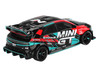 Hyundai Ioniq 5N RS-01T Mini GT Black with Graphics 2025 Tokyo Auto Salon Limited Edition 1/64 Diecast Model Car Mini GT MGT01098