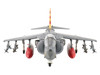 British Aerospace AV-8B Harrier II Plus Aircraft 164569 VMA-223 Bulldogs MCAS Cherry Point 2025 United States Marine Corps Air Power Series 1/72 Diecast Model Hobby Master HA2634