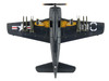 Grumman F8F-2 Bearcats Fighter Aircraft 121717 VF-61 Jolly Rogers 1949 United States Navy SkyMax Flying Heroes Series 1/72 Diecast Model Hobby Master SM1013