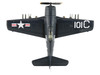 Grumman F8F-2 Bearcats Fighter Aircraft 121717 VF-61 Jolly Rogers 1949 United States Navy SkyMax Flying Heroes Series 1/72 Diecast Model Hobby Master SM1013