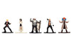 Set of 12 Diecast Figures One Piece 2023 Current TV Series Metalfigs Series Diecast Models Jada 37363