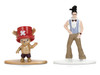 Set of 12 Diecast Figures One Piece 2023 Current TV Series Metalfigs Series Diecast Models Jada 37363