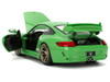 Porsche 911 GT3 (997) Green with Black Accents Fast X 2023 Movie 25 Years of Fast & Furious Series 1/24 Diecast Model Car Jada 34919-25TH