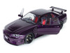 1999 Nissan Skyline GT-R (R34) Z-Tune RHD Right Hand Drive Midnight Purple Metallic 1/18 Diecast Model Car Solido S1804311