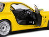 1994 Mazda RX7 Type RS FD3RS RHD Right Hand Drive Yellow 1/18 Diecast Model Car Solido S1810603