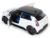 2024 Alpine A290 GTS White Metallic with Black Top 1/18 Diecast Model Car Solido S1812604