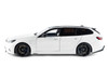 2025 BMW M5 Touring Alpine White with Black Top 1/18 Diecast Model Car Solido S1814802