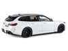 2025 BMW M5 Touring Alpine White with Black Top 1/18 Diecast Model Car Solido S1814802