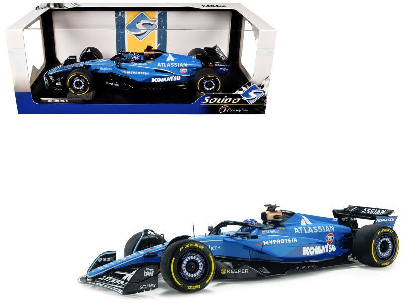 Williams FW47 #23 Alex Albon Atlassian Formula One F1 Australian GP 2025 Competition Series 1/18 Diecast Model Car Solido S1818801
