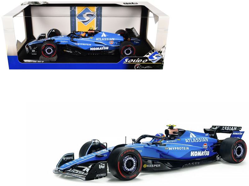 Williams FW47 #55 Carlos Sainz Atlassian Formula One F1 Australian GP 2025 Competition Series 1/18 Diecast Model Car Solido S1818802