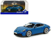 2023 Porsche 911 (992) GT3 Touring South Sea Blue Metallic 1/43 Diecast Model Car Solido S4316504