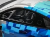 2024 BMW M4 GT4 #1 M Motorsport Livery Black and White with Red and Blue Graphics Limited Edition to 999 pieces Worldwide 1/18 Model Car Otto Mobile OT1125