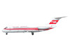 McDonnell Douglas DC-9-15 Commercial Aircraft Trans World Airlines N1067T White with Red Stripes 1/400 Diecast Model V1:400 400009
