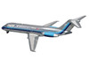McDonnell Douglas DC-9-14 Commercial Aircraft Eastern Air Lines N8910E Silver with Blue Stripes 1/400 Diecast Model V1:400 400011
