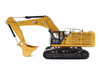 CAT Caterpillar 374 Hydraulic Excavator Yellow High Line Series 1/50 Diecast Model Diecast Masters 85793