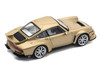 Singer DLS Turbo Gold Metallic 1/64 Diecast Model Car Pop Race PR640132