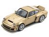 Singer DLS Turbo Gold Metallic 1/64 Diecast Model Car Pop Race PR640132
