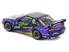 Pandem S13 RHD Right Hand Drive EVA RT Test Type-01 Purple Metallic with Graphics 1/64 Diecast Model Car Pop Race PR640432