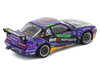 Pandem S13 RHD Right Hand Drive EVA RT Test Type-01 Purple Metallic with Graphics 1/64 Diecast Model Car Pop Race PR640432