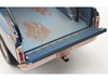 1967 Chevrolet K-10 Pickup Truck World of Outlaws Push Truck Blue Rusted with White Top Limited Edition to 378 pieces Worldwide 1/18 Model Car ACME A1807223