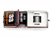 Chevrolet Silverado Pickup Truck #33 Kaido Intimidator V1 White and Black with Graphics Designed by Jun Imai Kaido House Special 1/64 Diecast Model Car Mini GT KHMG212